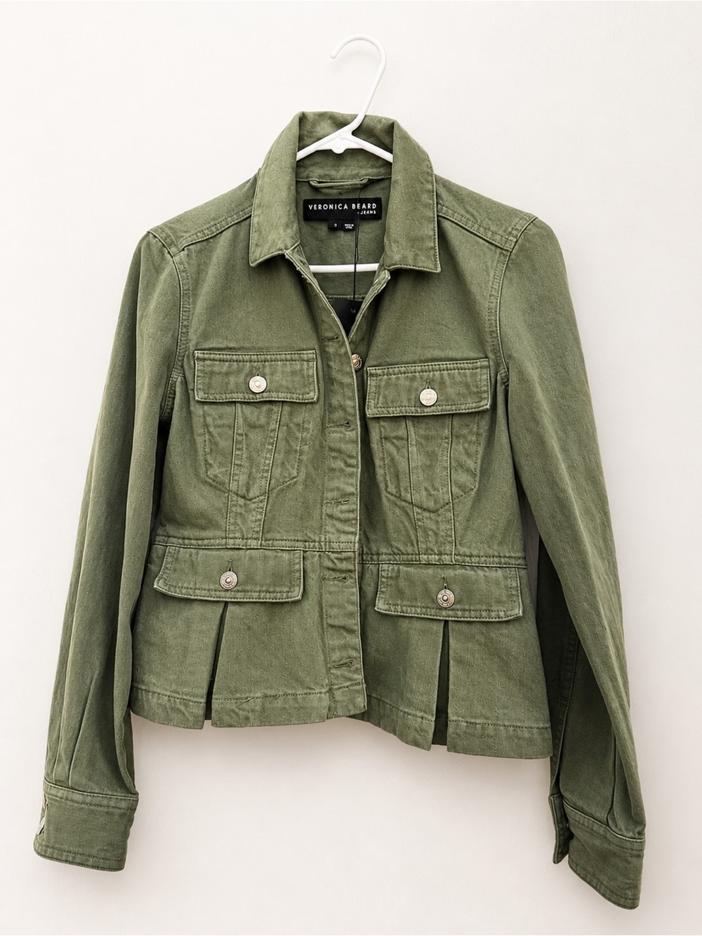 Veronica Beard Jayla Peplum Jacket - Small